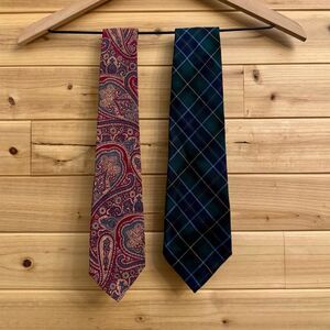 Bundle Liberty Of London The Scotch House Wool Tartan Paisley Ties